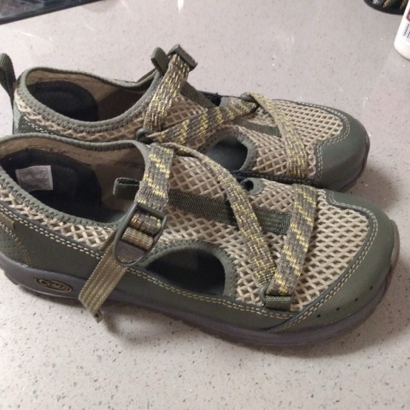 Chacos Kids/junior Green Size 4 - Picture 1 of 6